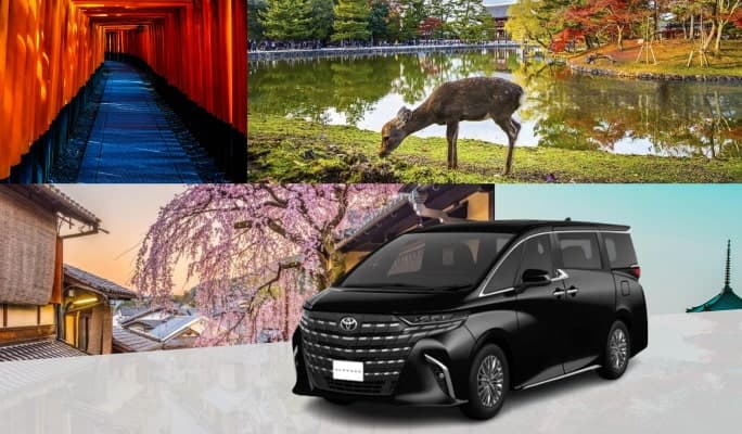 Osaka / Kyoto / Nara / Kobe Tour with Private van & Driver (up to  9 passengers) - main view