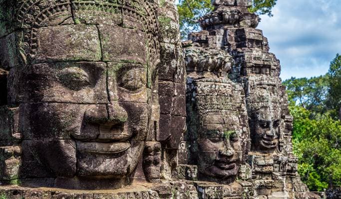 Angkor 3 Temples + Preah Khan + Ta Nei 1 Day Bicycle Tour - main view