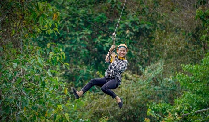 Zipline Adventure near Angkor Wat - main view