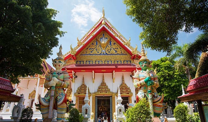 Bangkok Half Day Temple Tour (Wat Pho + Wat Traimit + Marble Temple option) (+ Hotel Transfer) - main view