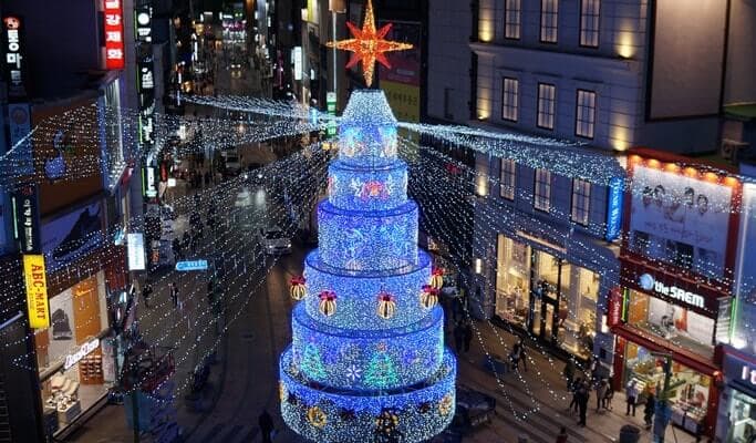 Busan Christmas Tree Festival: Overnight Shuttle Bus Package - main view