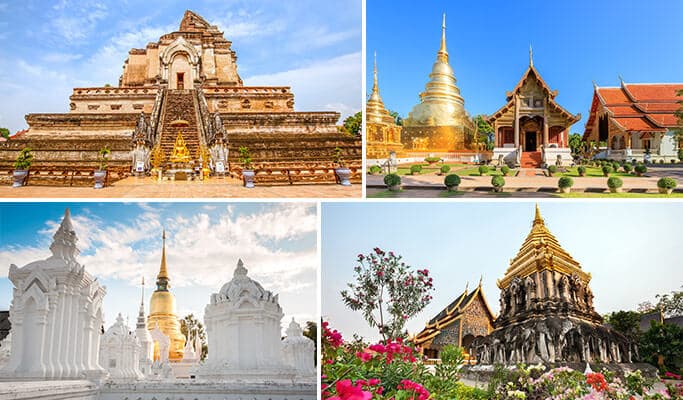 Chiang Mai 4 Temples Half Day Tour (Join-in/Private) - main view