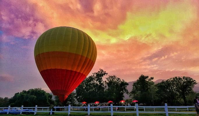 Tethered Hot Air Balloon Adventure in Chiang Mai (Afternoon & Sunset) - main view