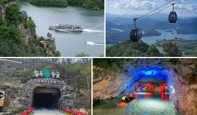 Chungju 1 Day Tour: Lake Cruise + Cheongpung Cable Car + Hwalok Cave - from Seoul - main view