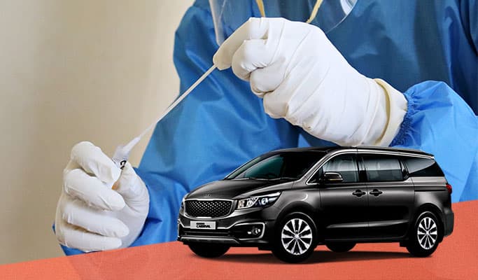 Private Round-trip Transfer Service to the Health Center for COVID-19 Test (Seoul/Incheon) - main view