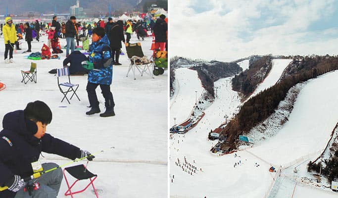 2020 Hwacheon Sancheoneo Ice Festival & Elysian Gangchon Ski Resort 1 Day Package (Jan 4~26) - main view
