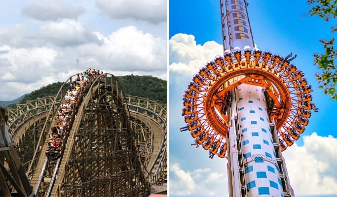 Everland + Lotte World 1 Day Tour (Lotte Duty Free Shopping included) - from Seoul - main view