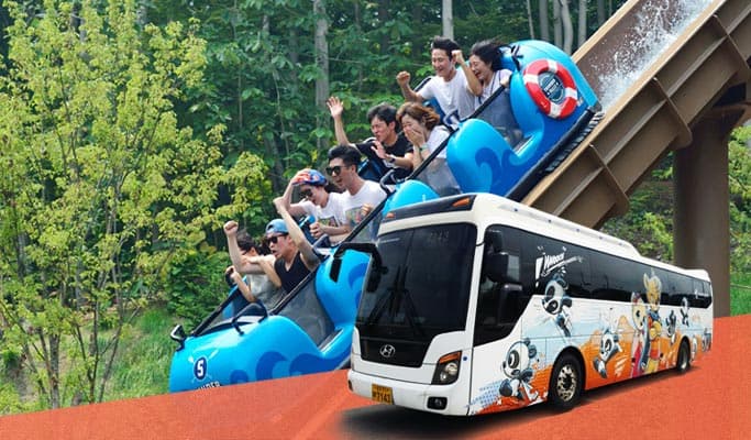Everland Early Bird Discount: Everland 1 Day Pass (+ Shuttle Bus Option) - main view
