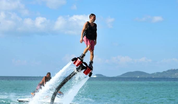 Fly Boarding in Koh Samui - main view