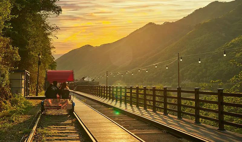 Tiket Diskon Gangchon Rail Bike - di Gangchon Rail Park - main view