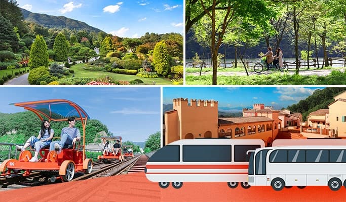 Gapyeong Train & City Tour Bus Ticket (+ Nami Island, Garden of Morning Calm & more) (~June 30) - main view