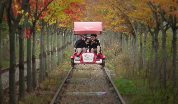 Gapyeong Rail Park - Rail Bike Ticket - main view