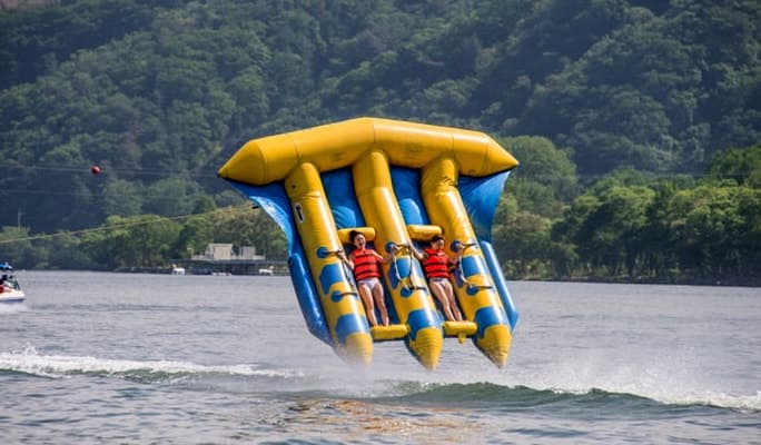 Seoul Vicinity: Gangchon Rail Bike + Exciting Water Sports Package - main view