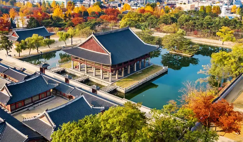 Seoul Private 1 Day Tour: N Seoul Tower + Gyeongbokgung Palace + Bukchon Hanok Village (+ The Painters Show option) - main view