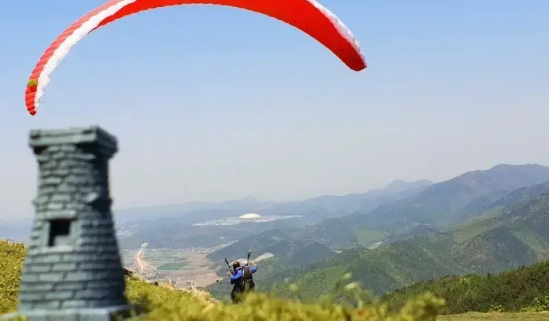 Tandem Paragliding in Gyeongju - main view
