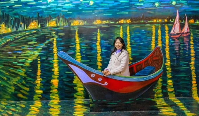 The Garden of Van Gogh in Jeju Discount Ticket (+ 4DX Experience Zone/ Robot Ride Experience option) - main view