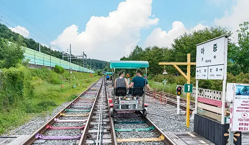 全州韓屋鐵道自行車票 - main view