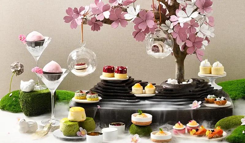 The Blossom Garden Afternoon Tea at Sindhorn Kempinski Hotel Bangkok - main view