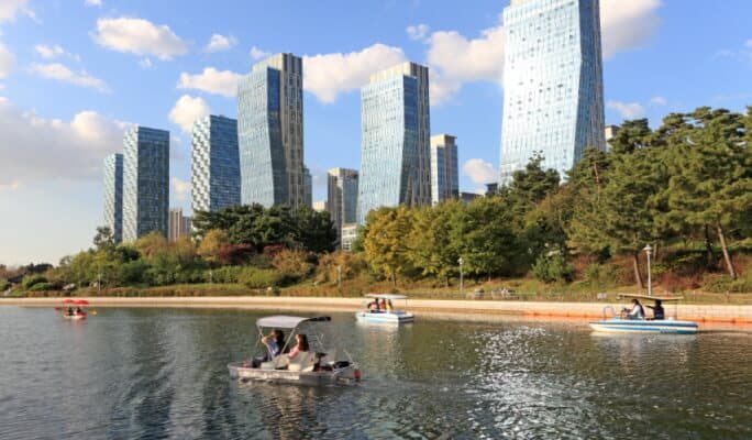 Songdo Central Park Cloud/Family Boat Ticket - main view