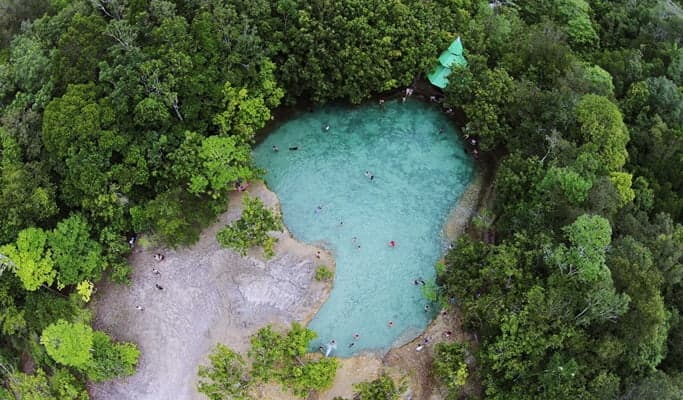 Discover Krabi: Emerald Pool + Hot Springs + Tiger Cave Temple Tour (Join-in/Private) - main view