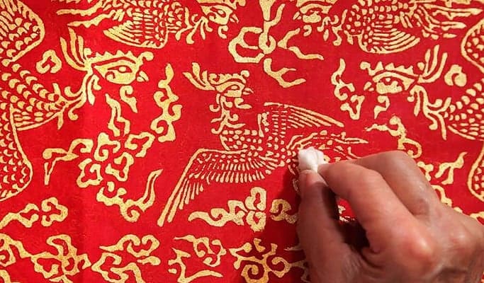 Make Your Own Bookmark & Greeting Card with Traditional Gold Leaf Imprints - main view