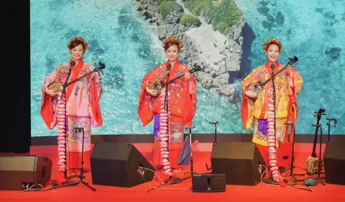 Tink Tink Okinawan Music Live Show in Naha, Okinawa - main view