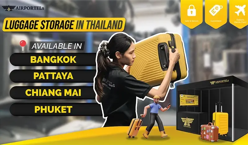 Luggage Storage Service in Bangkok/ Pattaya/ Chiang Mai/ Phuket - main view