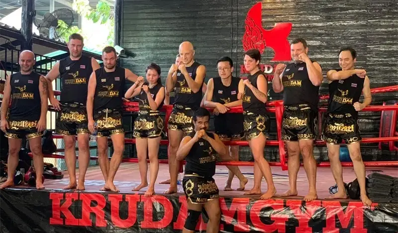 Muay Thai Training Class in Bangkok at Krudam Gym (Join-in/ Private) - main view