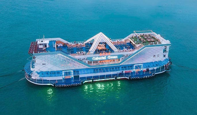 Ocean Sky Pattaya Rooftop Restaurant Buffet Dinner on Oriental Princess  Cruise (+ Cabaret Show) - main view