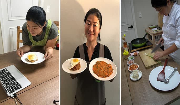 [Online] Group Cooking Class: Cook Authentic Korean Dishes Using Kimchi - main view