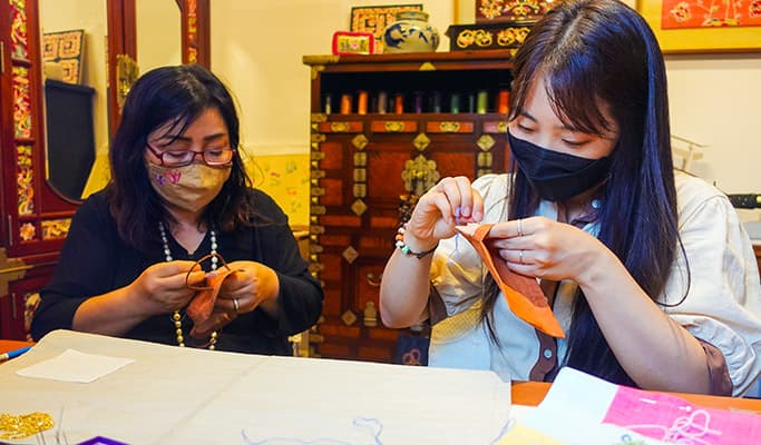 [OraeGage] Korean Traditional Embroidery Class Tour (Sungbuk District) - main view