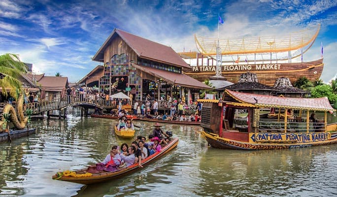 Pattaya Floating Market Half Day Tour (Morning/Afternoon) (+ Hotel Transfer) - main view