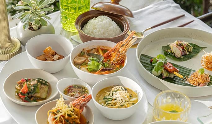 Exquisite Thai Lunch/ Dinner Set at Phra Nakhon (Capella Bangkok) - main view