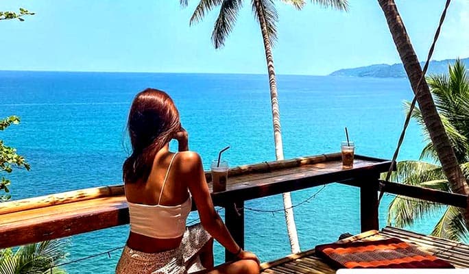 Phuket 1 Day City Highlights Tour: Cafe + Karon Viewpoint + Yanui Beach + Wat Chalong + Phuket Old Town + Night Market  (+ Hotel Transfer) - main view