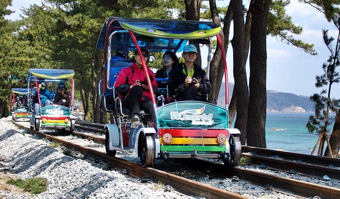 Samcheok Ocean Rail Bike Ticket - main view