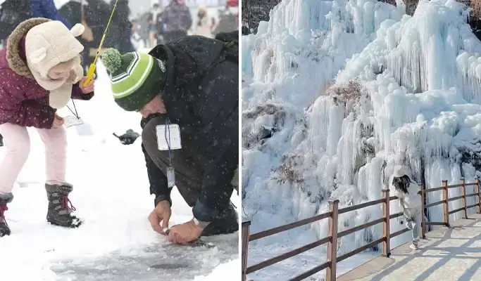 Hwacheon Sancheoneo Ice Festival (+ Eobi Ice Valley) 1 Day Tour - from Seoul - main view