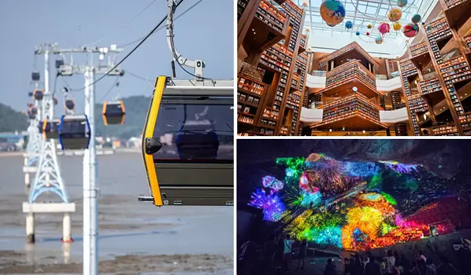 Seohaerang Jebu Marine Cable Car + Starfield Suwon + Gwangmyeong Cave 1 Day Tour - from Seoul (EG Tour) - main view