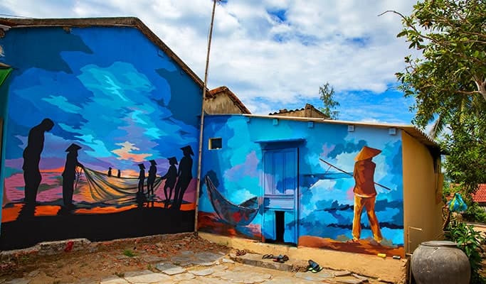 Tam Thanh Mural Village Half Day Tour - from Hoi An/Da Nang - main view