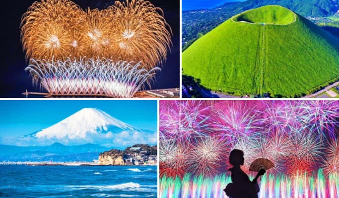 Summer Limited: Atami Firework Cruise + Mt. Fuji + Kamakura  2D1N Tour from Tokyo - main view