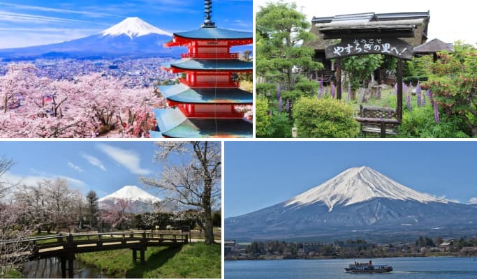 Mt. Fuji + Oshino Hakkai + Onsen / Outlet 1 Day Tour from Tokyo - main view