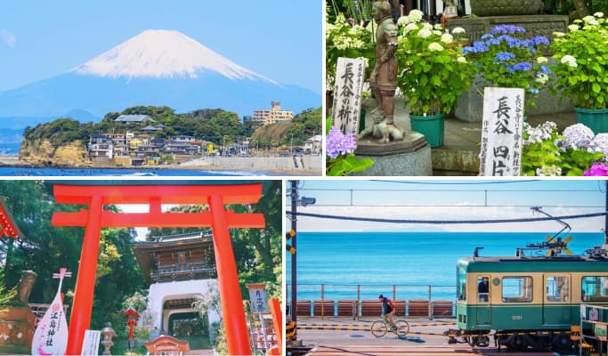 Kamakura Hasedera Temple + Enoshima 1 Day Tour from Tokyo - main view