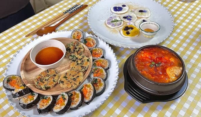 Vegan Korean Food Cooking Class in Itaewon, Seoul - main view