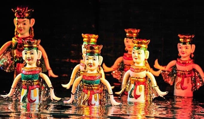 Water Puppet Show Ticket at Thang Long Water Puppet Theater in Hanoi - main view