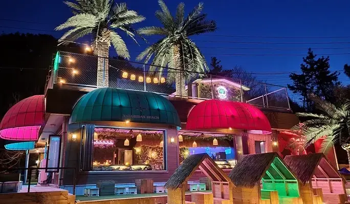 襄陽（ヤンヤン）イング海水浴場でのBBQディナーパーティー（＋パブ巡り） - main view