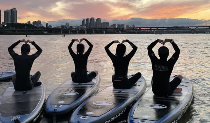 Hangang River Kayaking / Paddle Boarding / Windsurfing - main view