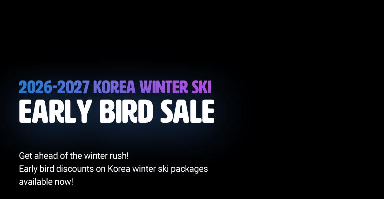 Korea Winter Ski Early Bird
