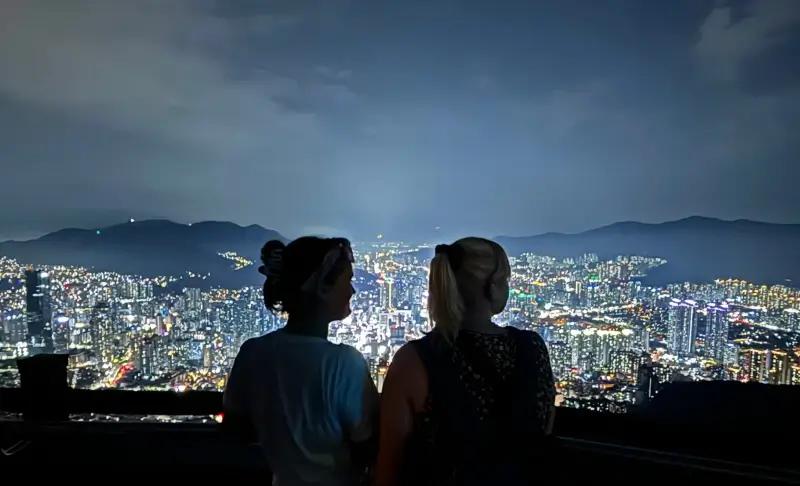 Busan Sunset & Night View Tour at Hwangnyeongsan Mountain