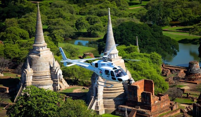Ayutthaya Private Helicopter Tour - from Bangkok - main view