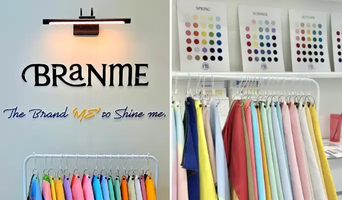 Personal Color Analysis at BranMe near Haeundae Station in Busan - main view