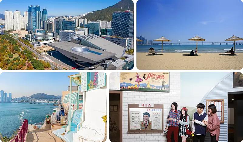 Busan Cine-Log 1 Day Tour: Cinema Center + Gwangalli Beach + Yeongdo Huinnyeoul Culture Village + Cinema Studio Experience - main view